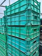 plastieken stapelbakken kratten 60 x 40 x 24 cm, Ophalen, Kunststof, Minder dan 30 cm, Zo goed als nieuw