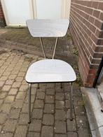 Vier stevige retro stoelen – jaren 80 vibe, Tuin en Terras, Ophalen, Zo goed als nieuw, Hout