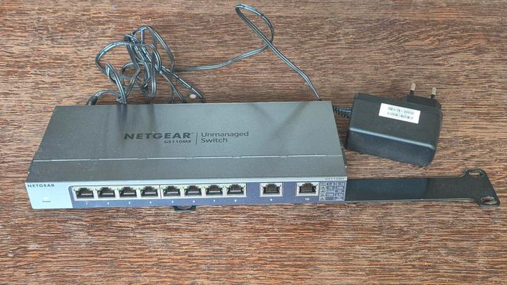Netgear switch GS110MX, Computers en Software, Netwerk switches, Ophalen of Verzenden