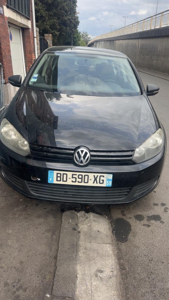 Golf 6 1,6 tdi, Achat, 5 portes, Airbags, Noir