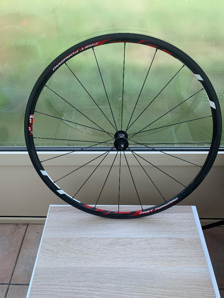 FFWD F2R wiel banden, Fietsen en Brommers, Fietsonderdelen, Ophalen, Zo goed als nieuw, Wiel, Carbon