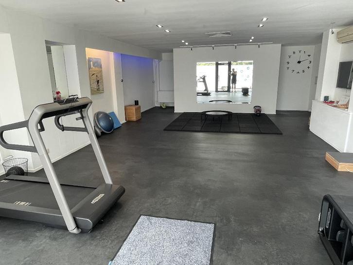 Rubber Crossfit Tegels "EXTREME" – Zwart, Sport en Fitness, Fitnessmaterialen, Zo goed als nieuw, Fitnessmat, Ophalen