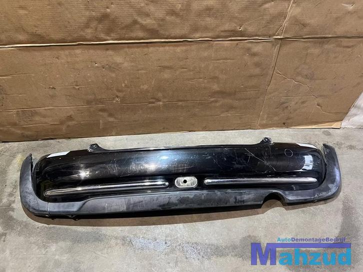 MINI COOPER ONE R50 R53 Zwart achterbumper 2001-2006, Autos : Pièces & Accessoires, Carrosserie & Tôlerie, Pare-chocs, Mini, Arrière