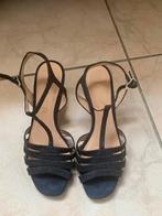 Elegante sandalen Unisa 39 donker blauw als nieuw, Ophalen of Verzenden, Zo goed als nieuw, Blauw