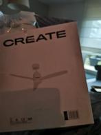 Lamp plafondventilator wit, Huis en Inrichting, Ophalen of Verzenden, Nieuw, Modern