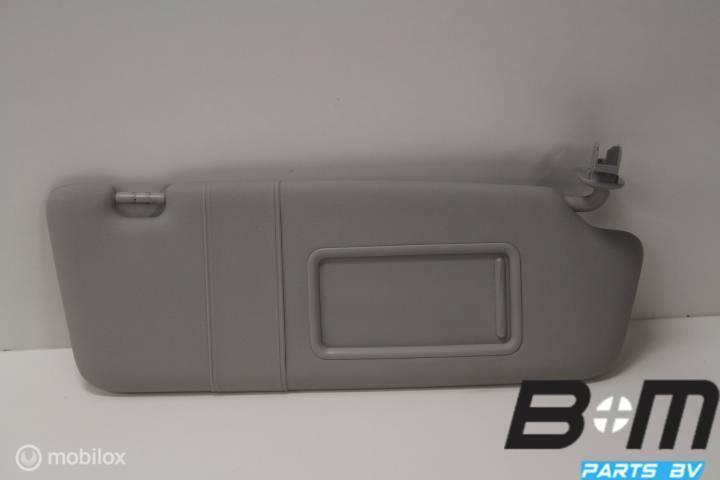 Zonneklep rechts met spiegel en schuif Audi A3 8P 8P0857552, Auto-onderdelen, Gebruikt