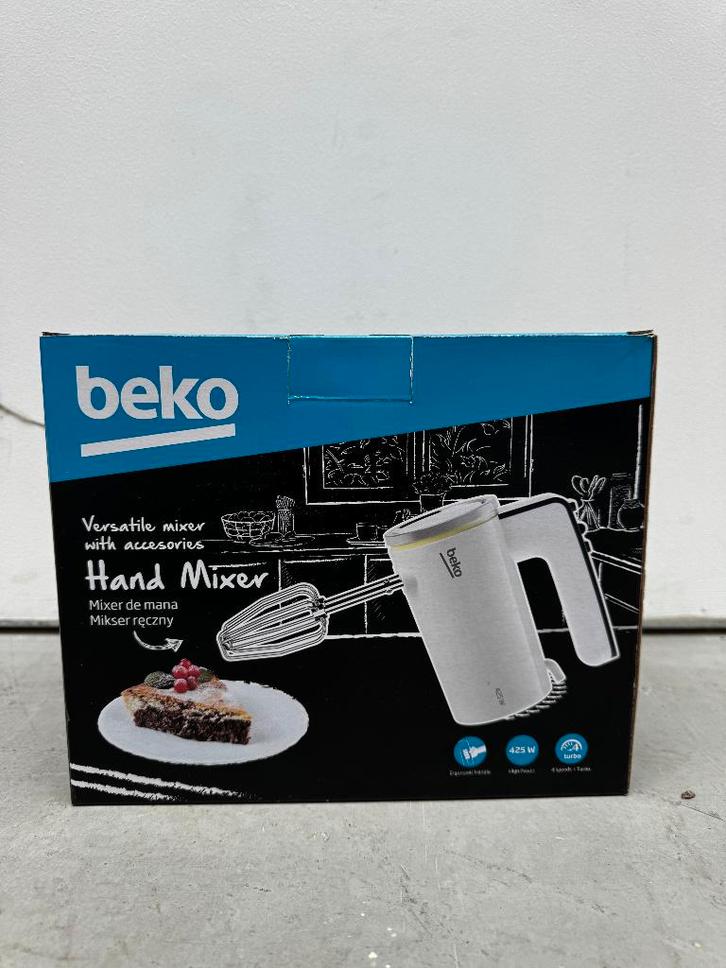 Batteur électrique Beko – Neuf jamais utilisé, Electroménager, Mélangeurs de cuisine, Neuf, 3 vitesses ou plus, Enlèvement