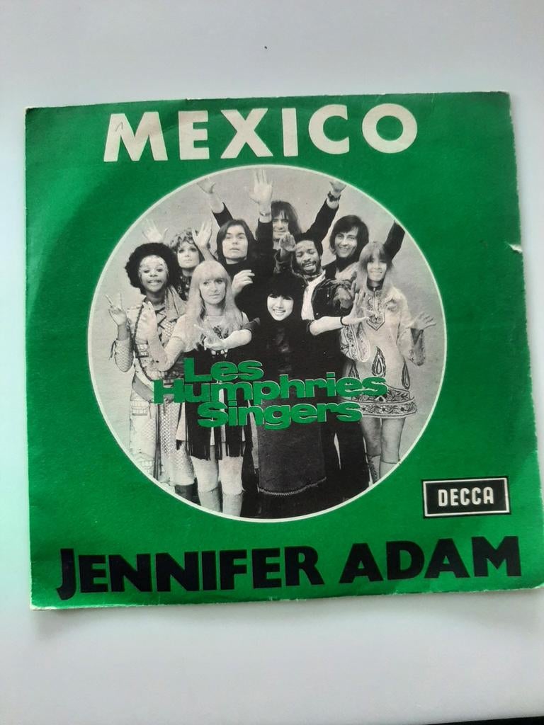 Vinyl 45trs- the humphries singers - mexico, Ophalen of Verzenden, Gebruikt