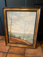 Peinture à l'huile, " sous bois" , 40 x 50, Enlèvement