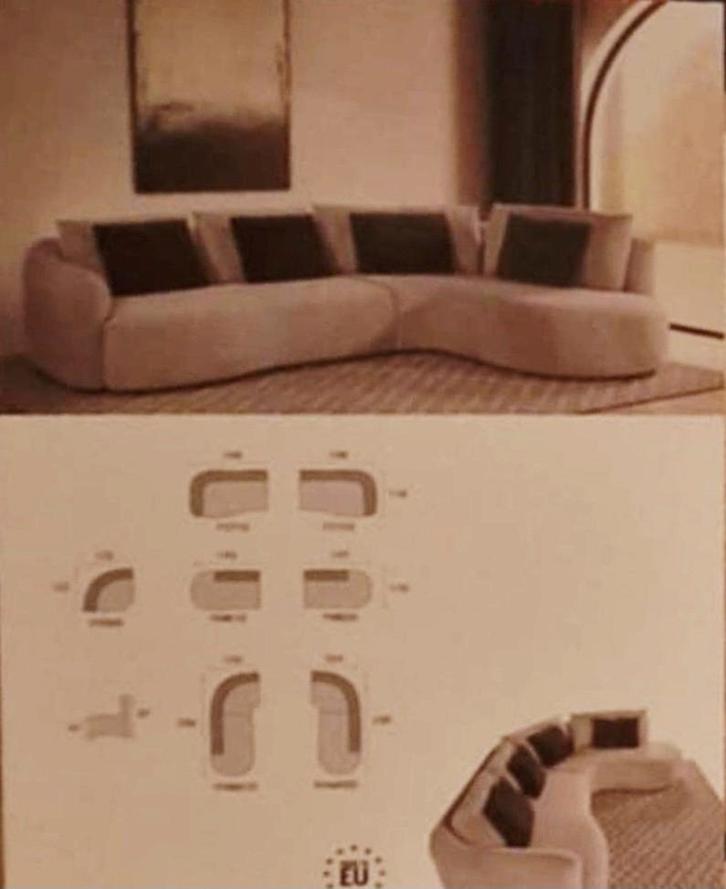 SOFA, Huis en Inrichting, Zetels | Zetels, Nieuw, Hoekbank, Vierpersoons of meer, 300 cm of meer, 150 cm of meer, Stof, Ophalen