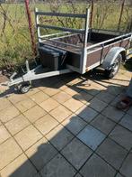 Aanhangwagen enkelas 200 lang x 130 breed, Ophalen, Gebruikt