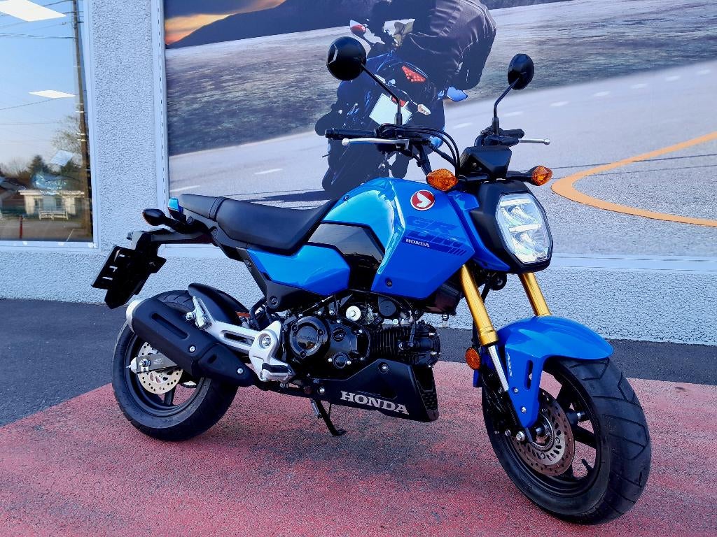 HONDA MSX 125 GROOM Garantie 1 ou 2 ans MOTOSD, Motos, Entreprise, Permis Moto A1 minimum, 1 cylindre, Naked bike