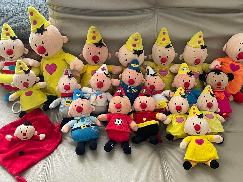 Collctie bumba knuffels (21stuks), Kinderen en Baby's, Speelgoed | Knuffels en Pluche, Ophalen, Zo goed als nieuw