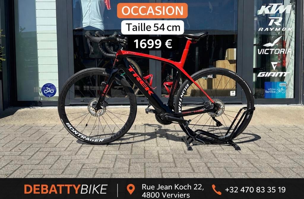 Velo de Course - Route  Electrique Trek Domane, Enlèvement, Comme neuf