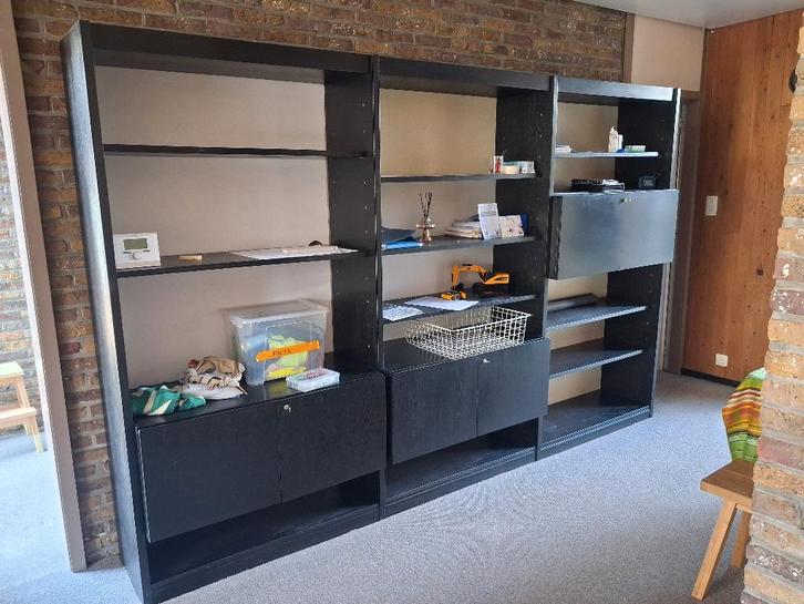 vintage wandkast jaren 60 - 70, Antiek en Kunst, Antiek | Meubels | Kasten, Ophalen