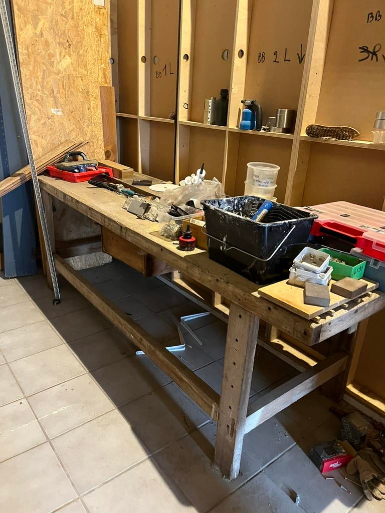 Werkbank, Enlèvement, Utilisé