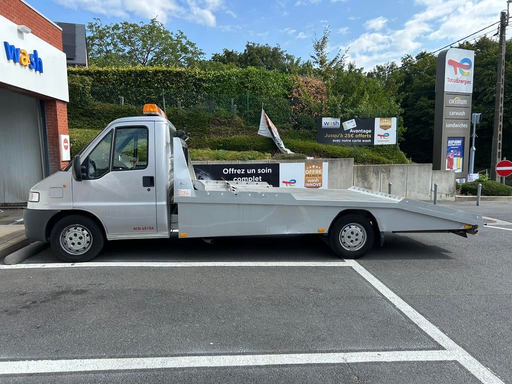 Citroën Jumper 2.8 HDI/Airco Dépanneuse, Autos, Camionnettes & Utilitaires, 94 kW, Argent ou Gris, Achat, Entreprise