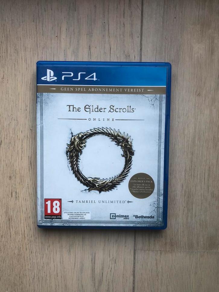 The Elder Scrolls Online - Tamriel Unlimited (ps4)., Games en Spelcomputers, Games | Sony PlayStation 4, Role Playing Game (Rpg)