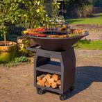Plancha BBQ grill Maestro 100 cm Blackline buitenkeuken, Tuin en Terras, Ophalen of Verzenden, Nieuw, RJ Royal Living, Met accessoires