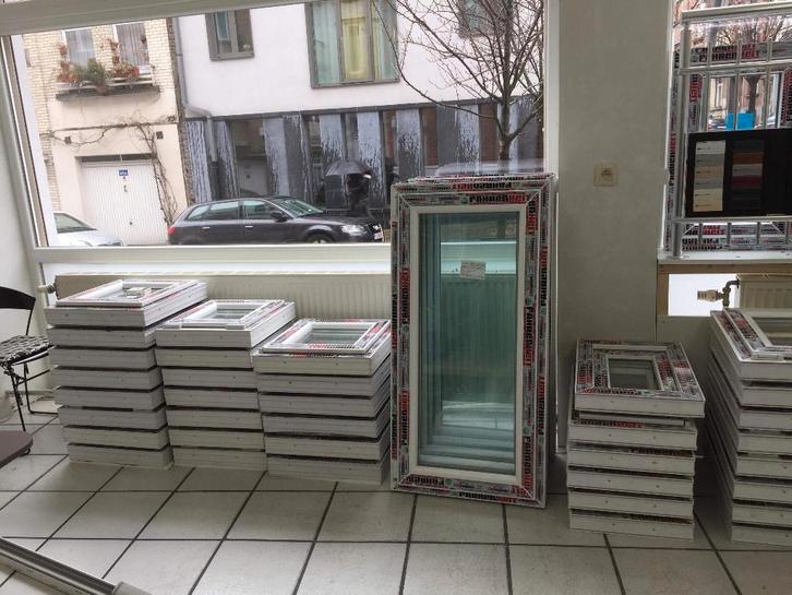 Fenetres et Portes PVC en stock, Doe-het-zelf en Bouw, Glas en Ramen, Nieuw, Dubbelglas, Ophalen