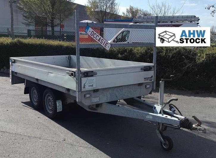 remorque plateau - 2000 kg, Autos : Divers, Remorques, Utilisé, Enlèvement