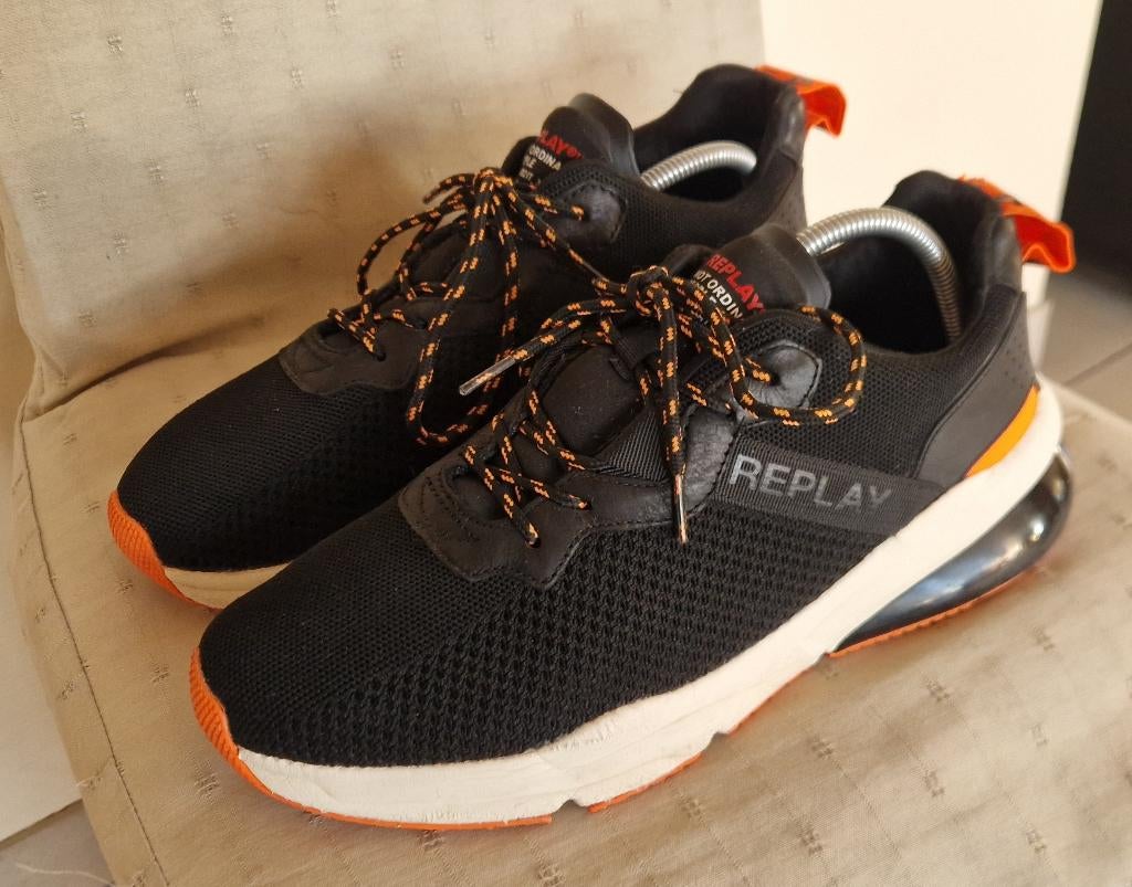 Chaussures Sport👍"REPLAY"👍TOP👍- Sport sneakers👍t:44👍, Autres marques, Enlèvement ou Envoi, Comme neuf, Autres types