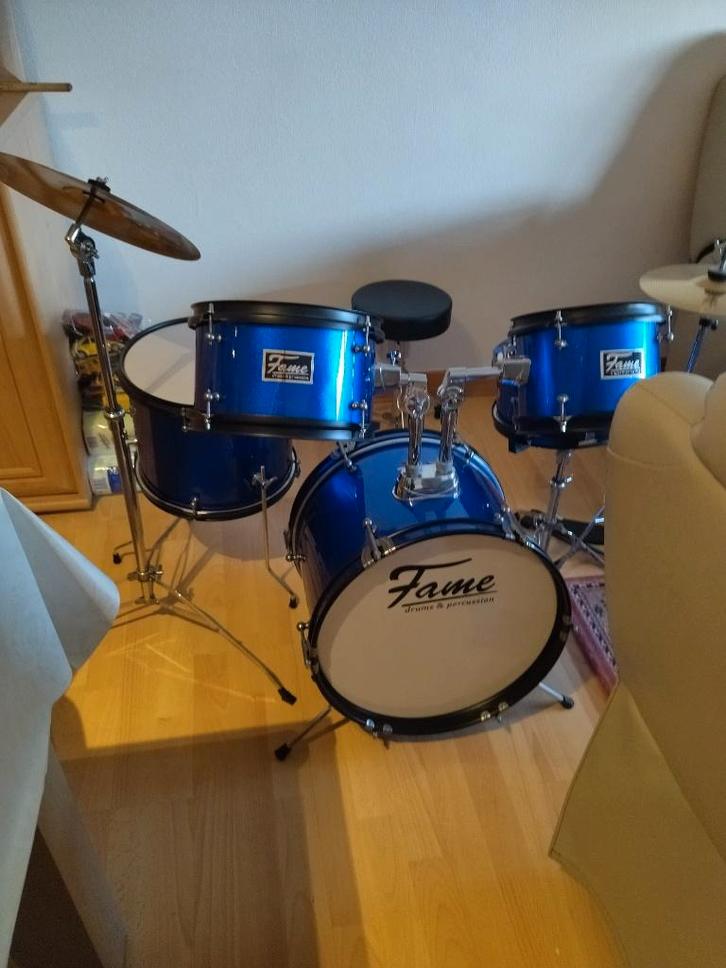 Kindertrommel, Kinderen en Baby's, Speelgoed | Overig, Zo goed als nieuw, Jongen of Meisje, Ophalen