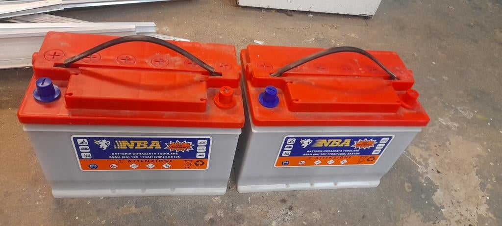 Set van twee batterijen, Ophalen