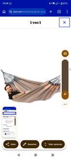 Luilak hangmat biokatoen 3m50 lang, Jardin & Terrasse, Enlèvement ou Envoi