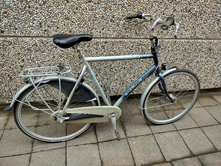 Gazelle Xanta 3v en vast axaslot, Fietsen en Brommers, Fietsen | Heren | Herenfietsen, Gazelle, Versnellingen, Ophalen