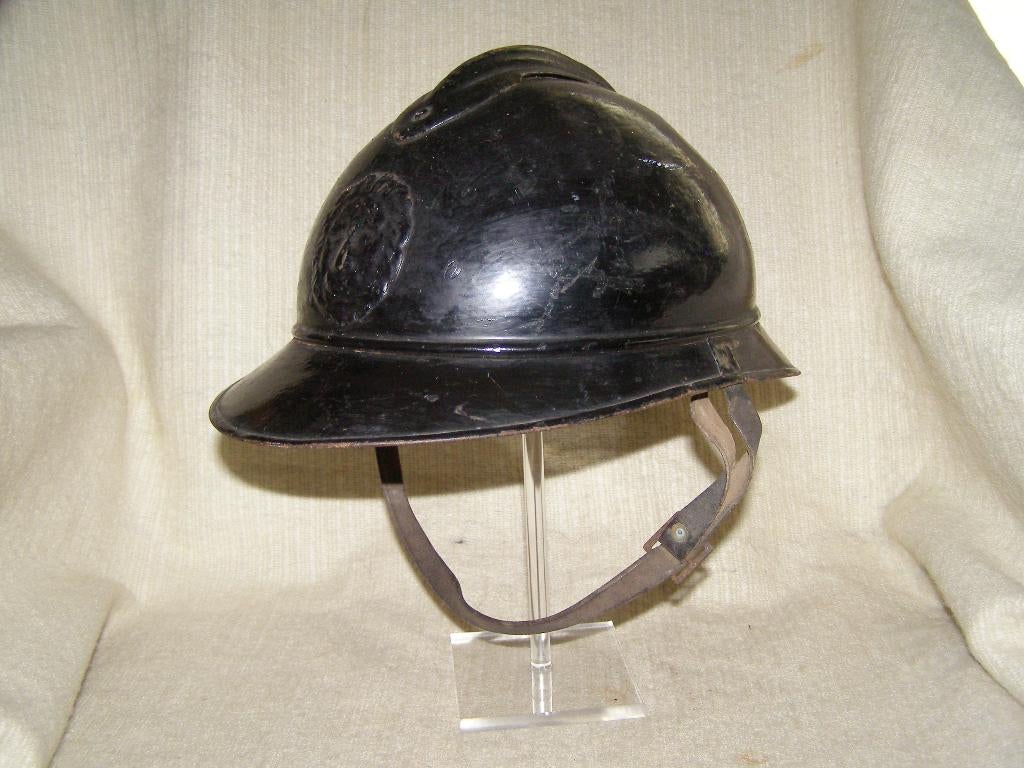 Adrian mod. 15 hergebruikt door de nominale politie, Ophalen of Verzenden, Rijkswacht, Helm of Baret