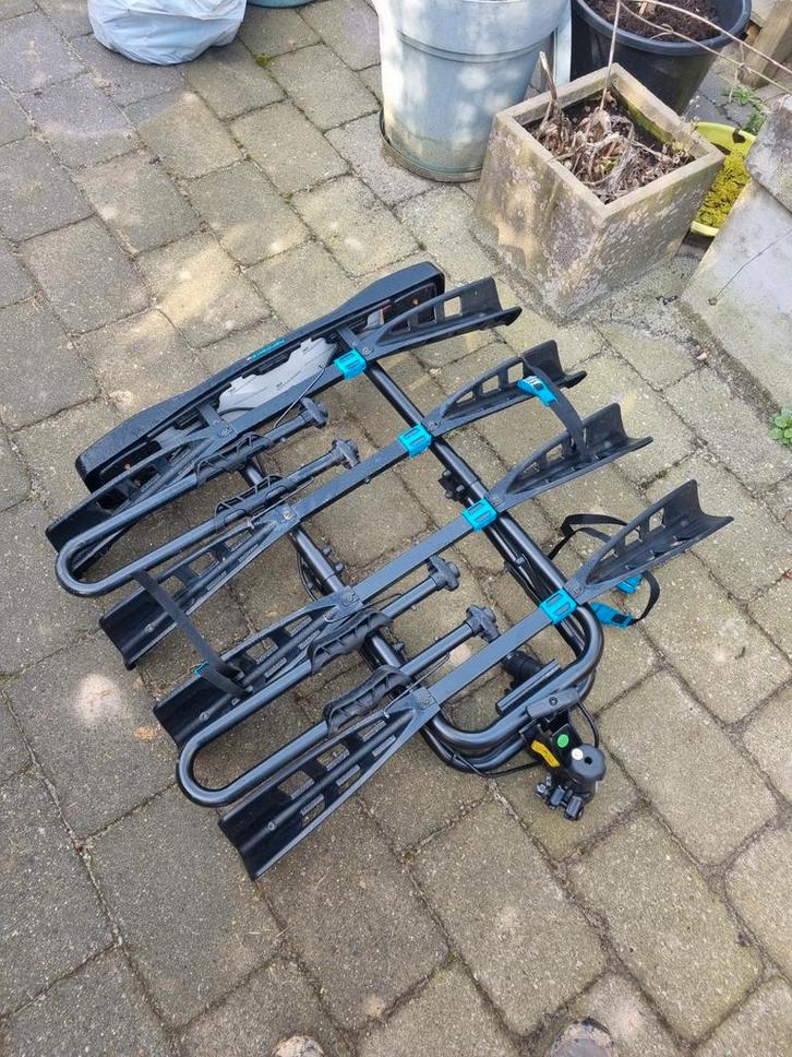 Fietsendrager 4 personen, Dieren en Toebehoren, Paarden en Pony's | Hoofdstellen en Tuigage, Zo goed als nieuw, Ophalen