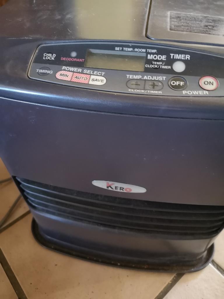 Poêle pétrole kero, Enlèvement, Utilisé, Poêle