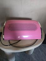 Roze stofafzuiger manicure, Ophalen