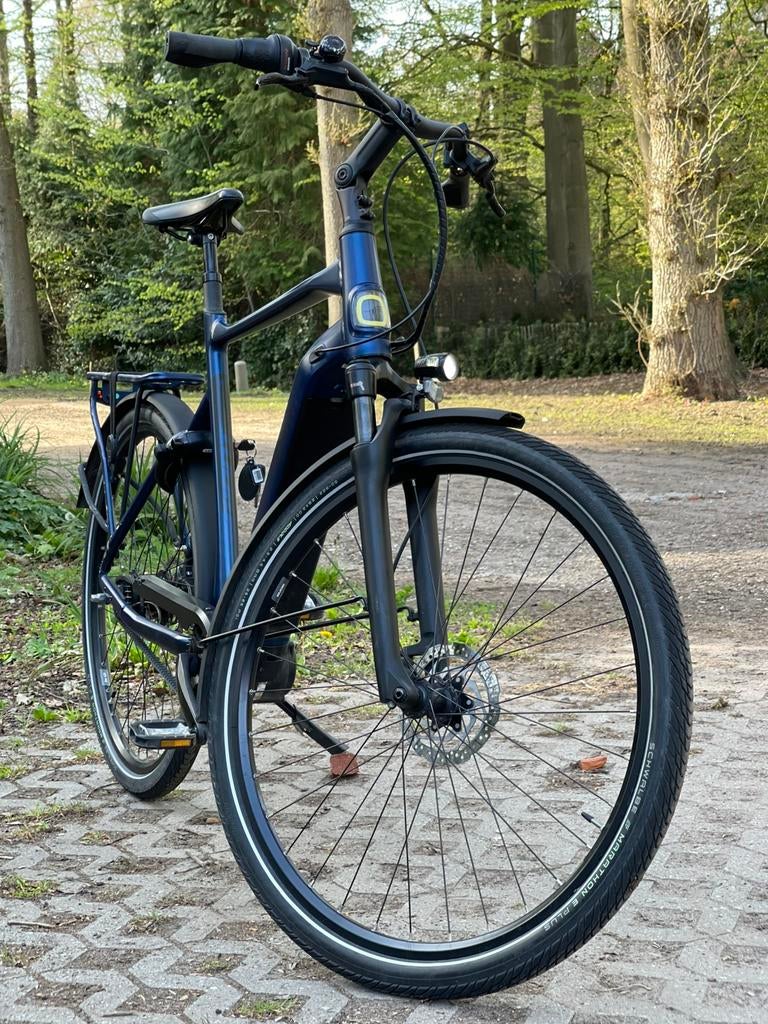 Giant Dailytour E+ 1 elektrische herenfiets in topstaat!, 50 km par batterie ou plus, Giant, Comme neuf, Enlèvement