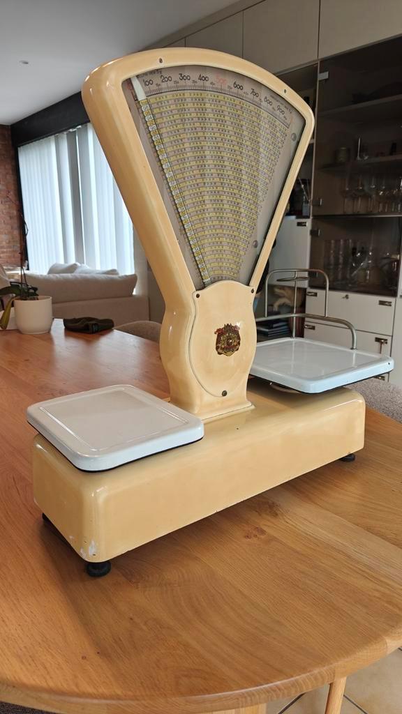 Vintage Uneca weegschaal, Antiquités & Art, Antiquités | Ustensiles de cuisine, Enlèvement