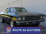 Chevrolet El Camino SS 396 | 1969 | Route 66 Auctions, Auto's, Chevrolet, Zwart, Bedrijf, Handgeschakeld