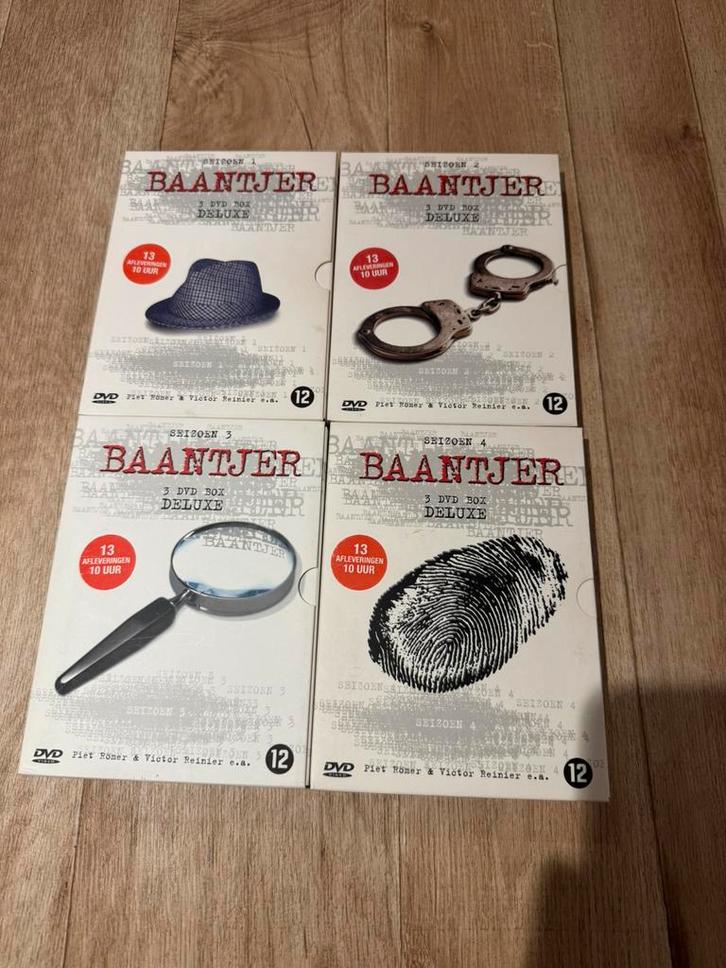 Baantjer Seizoen 1-4, Cd's en Dvd's, Dvd's | Tv en Series, Zo goed als nieuw, Ophalen of Verzenden