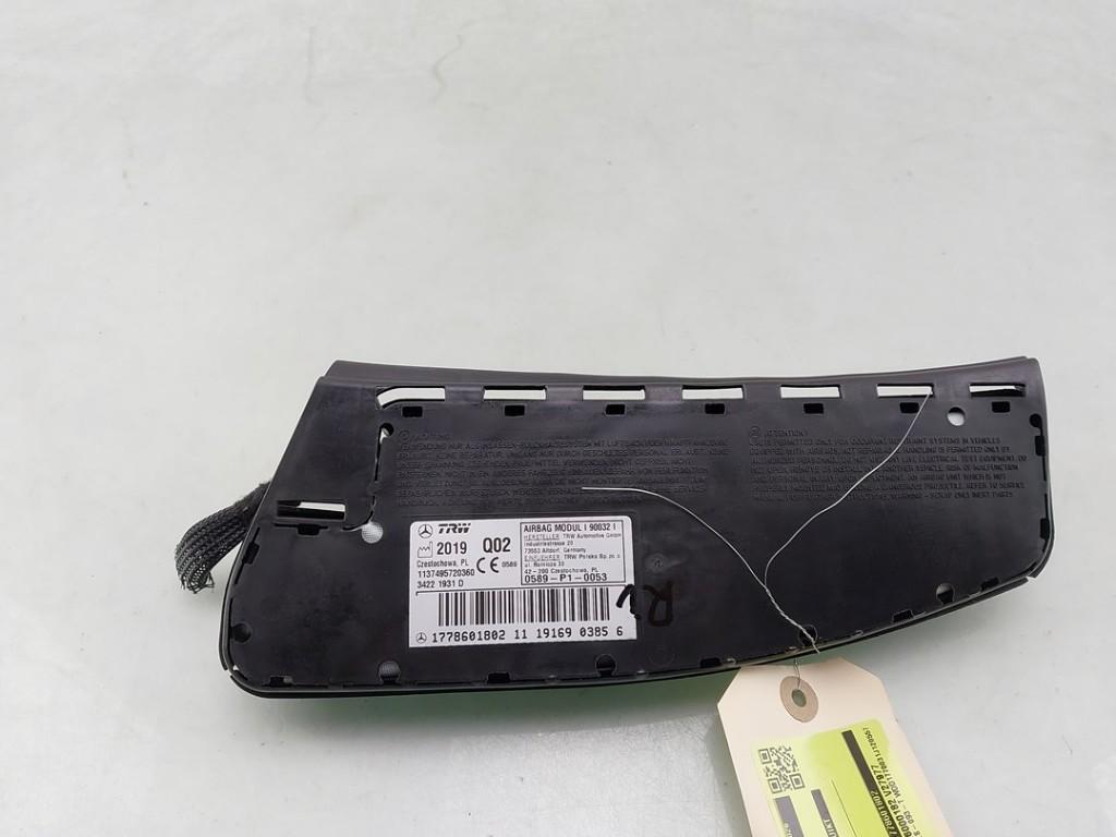 AIRBAG SIEGE Mercedes-Benz A (177.0) (|A1778601802|), Dhr. J. Ham, Mercedes-Benz, Administratie@autoham.nl, Utilisé