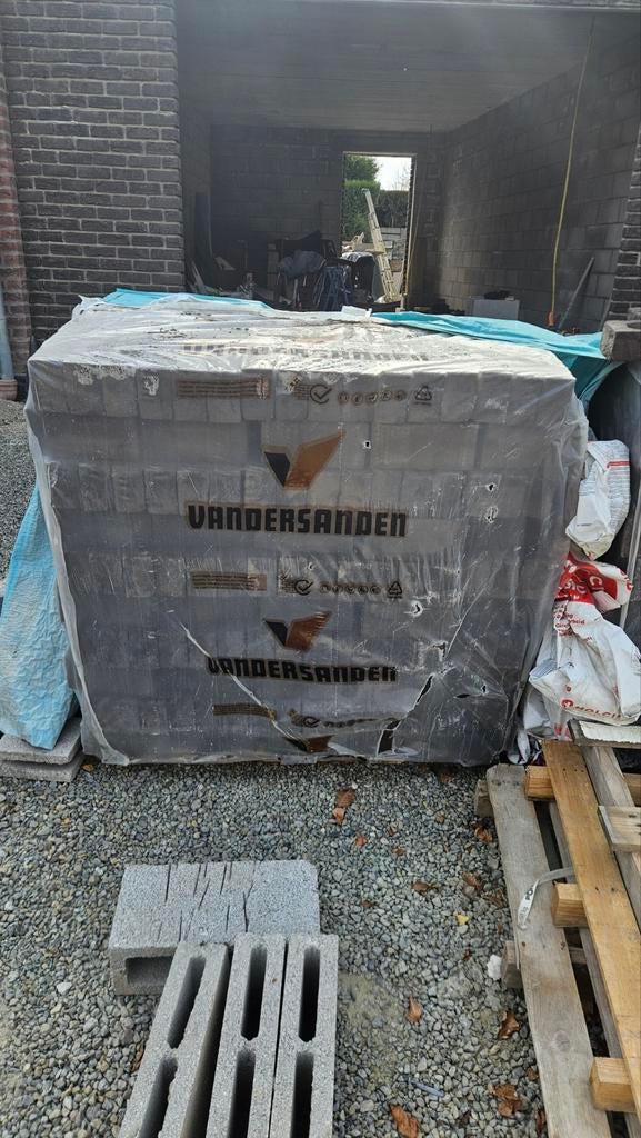 Briques Vandersanden noir manganèse, Bricolage & Construction, Briques, Briques, Enlèvement