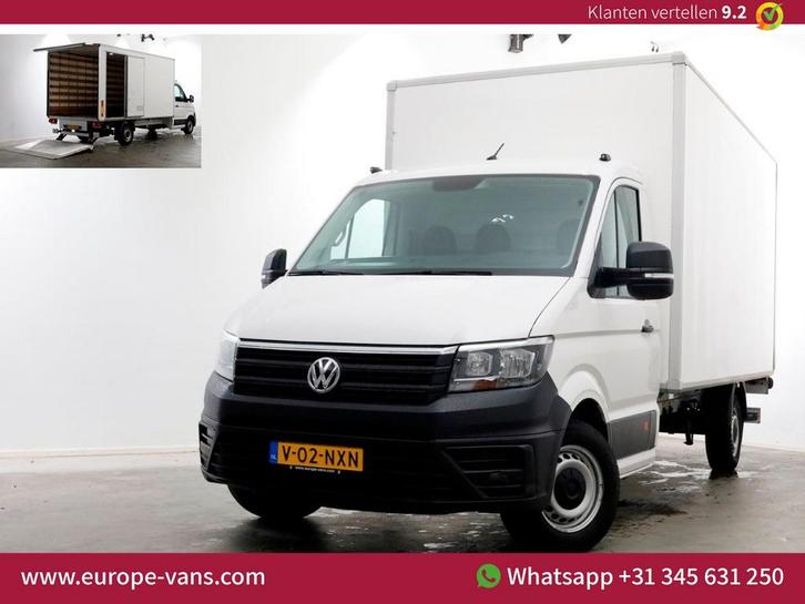 Volkswagen Crafter 35 2.0 TDI 140pk Bakwagen met laadklep en, Auto's, Bestelwagens en Lichte vracht, Bedrijf, ABS, Airconditioning