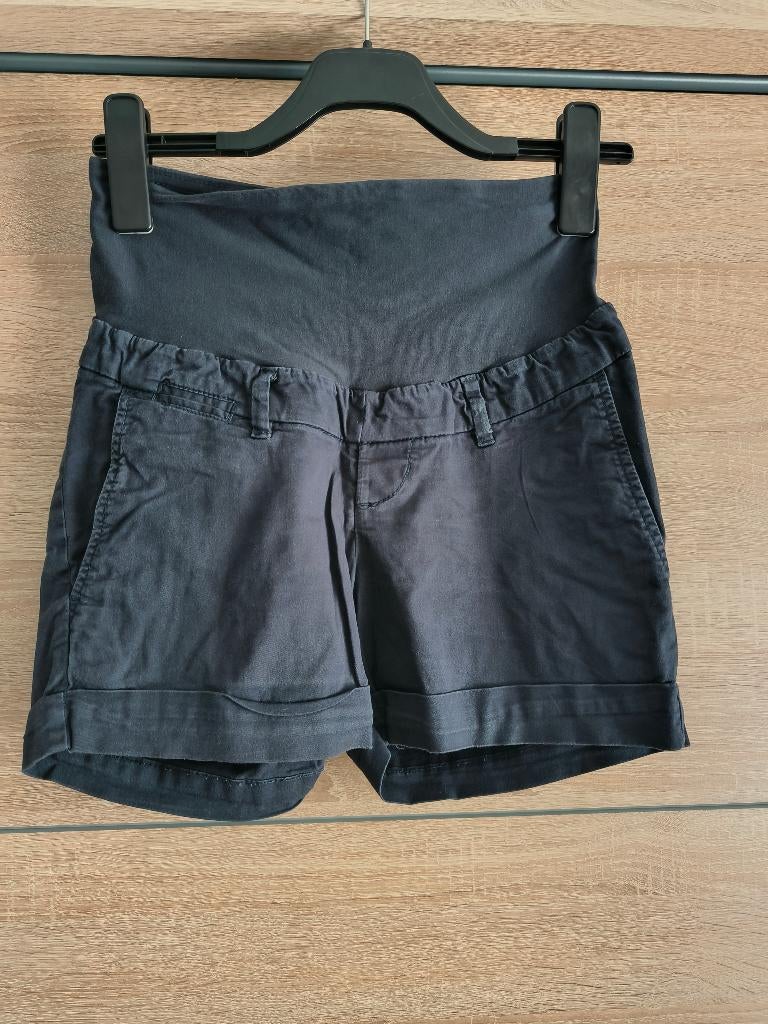 Zwangerschapsshort maat 34 blauw, Kleding | Dames, Zwangerschapskleding, Overige typen, Blauw, Ophalen of Verzenden, Maat 34 (XS) of kleiner
