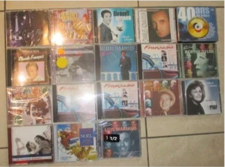 20 CD français originaux, pour la plupart NEUFS, CD & DVD, CD | Francophone, Comme neuf, Enlèvement ou Envoi