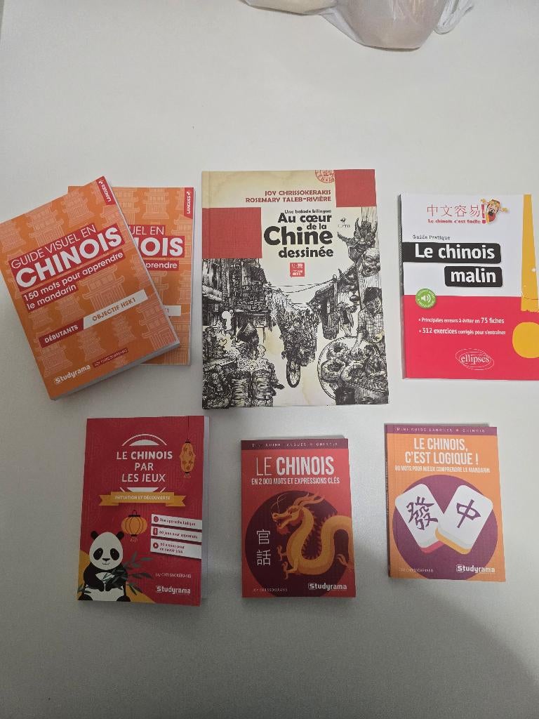 Livres apprentissage langue chinoise + cadeau, Boeken, Schoolboeken, Nieuw, Overige vakken, Ophalen of Verzenden