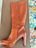 Zinda lederen laarzen cognac M 39 – NIEUW met doos, Hoge laarzen, Overige kleuren, Nieuw, Ophalen of Verzenden