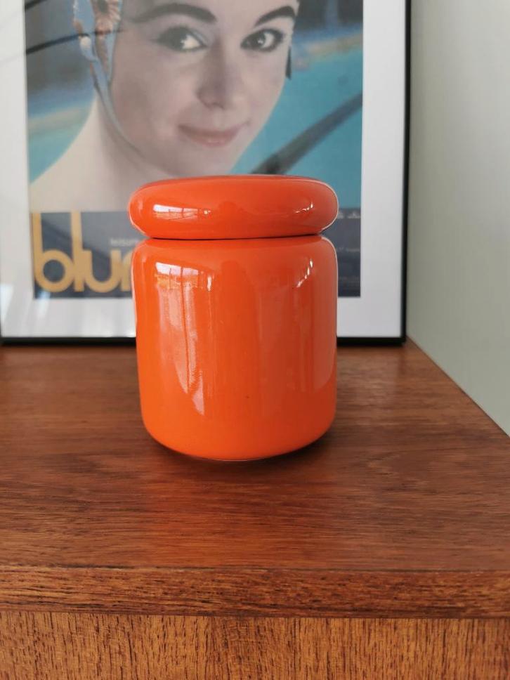 Vintage design dekselpot Sicart Spagnolo, Verzamelen, Retro, Huis en Inrichting, Ophalen