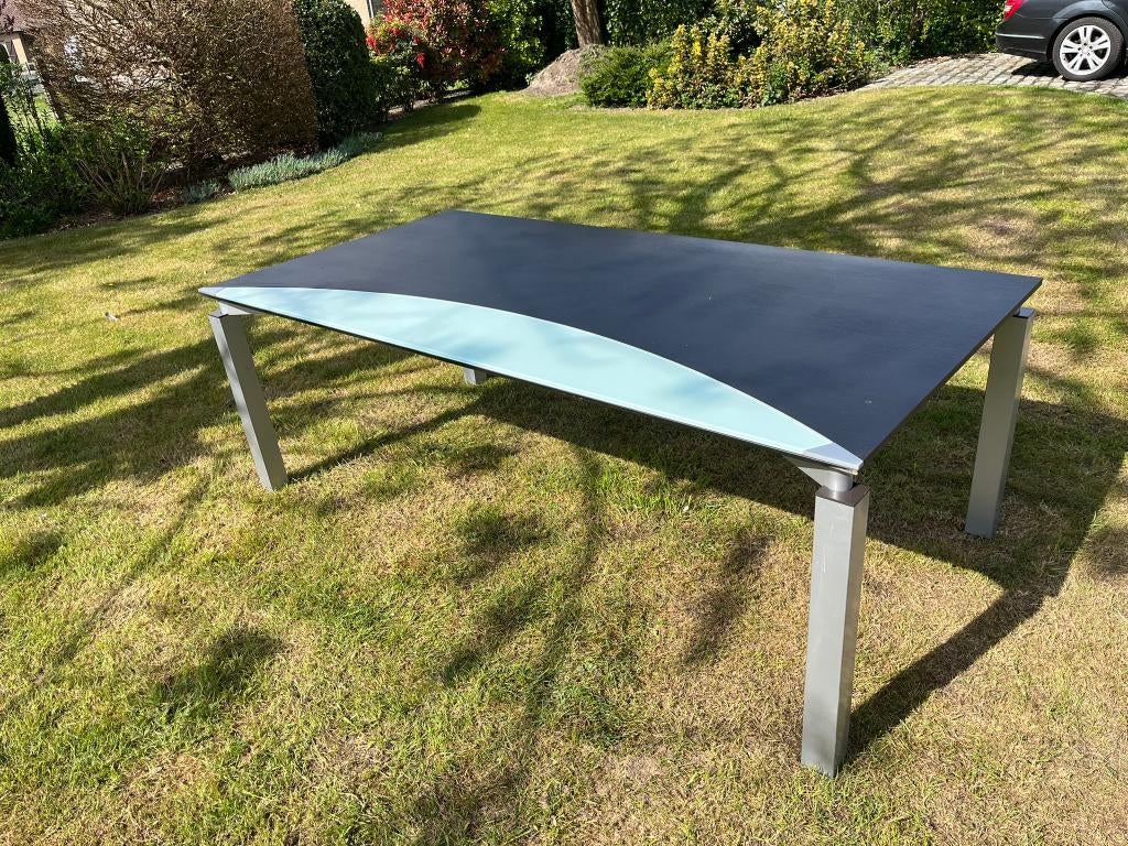 Bureau de direction en Wengé véritable, Maison & Meubles, Bureaux, Autres marques, Autres types, Autres styles, 215 cm