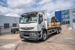 Renault LANDER 340 DXI-6X4+HIAB 14 T/m/3xhydr. (bj 2012), Auto's, Vrachtwagens, Euro 5, Achterwielaandrijving, 340 pk, Renault