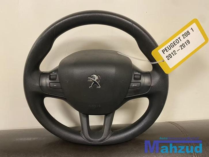 PEUGEOT 208 1 Stuurwiel stuur met airbag 2012-2019, Auto-onderdelen, Besturing, Peugeot, Gebruikt