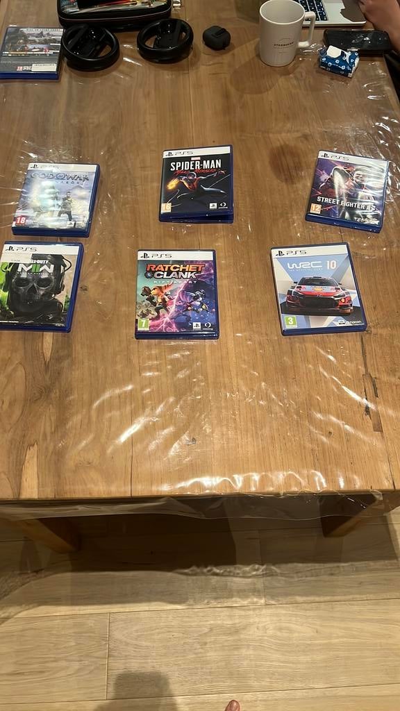 Ps5 spelletjes.   5, Enlèvement, Comme neuf